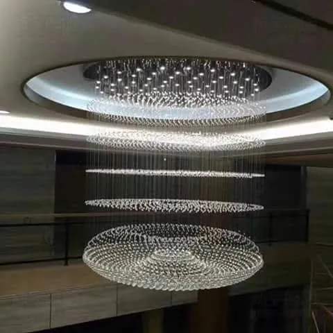 Double Height Chandelier Cleaning