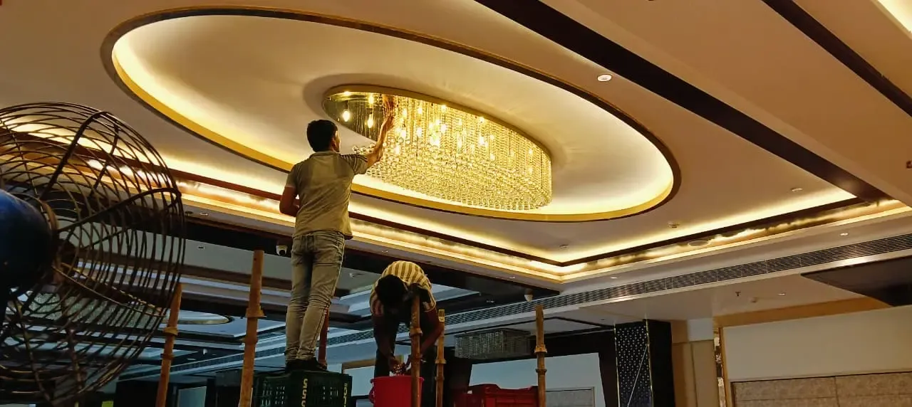 Chandelier Cleaning Service