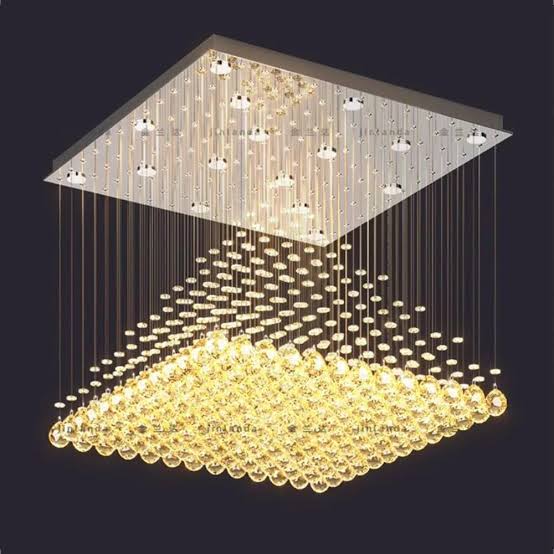 Premium K9 Crystal Square Chandelier chandelier image
